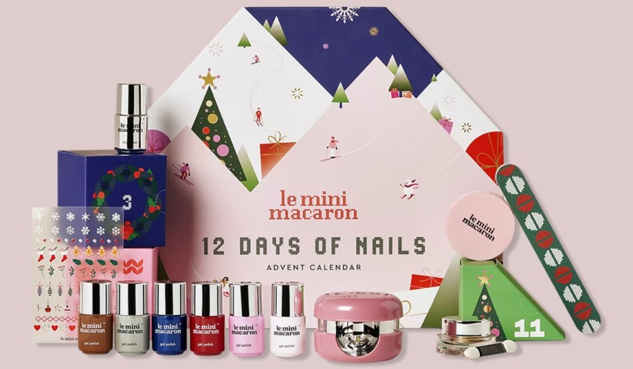 Le Mini Macaron 12 Days of Nails Limited Edition Advent Calendar