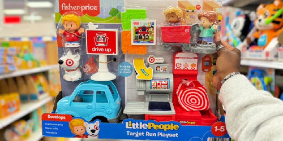 GO! Little People Target Run Playset Only $18 on Target.com | May Sell Out