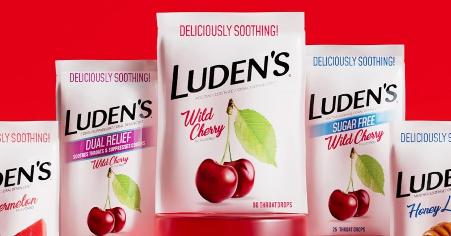 Luden’s Throat Drops 90-Count Bag Only $2.92 Shipped on Amazon (Regularly $7)