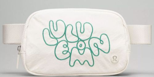 NEW lululemon Embroidered Everywhere Belt Bag Only $29 Shipped + More Fun Styles!