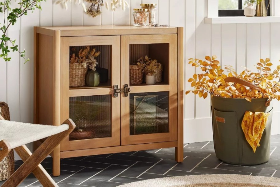 Up to 50% Off Target Furniture | 2-Door Wood Cabinet Only $192.49 Shipped (Reg. $350)