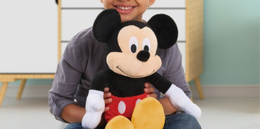 Mickey & Minnie Mouse 19″ Plush Only $5 on Walmart.com (Reg. $13)