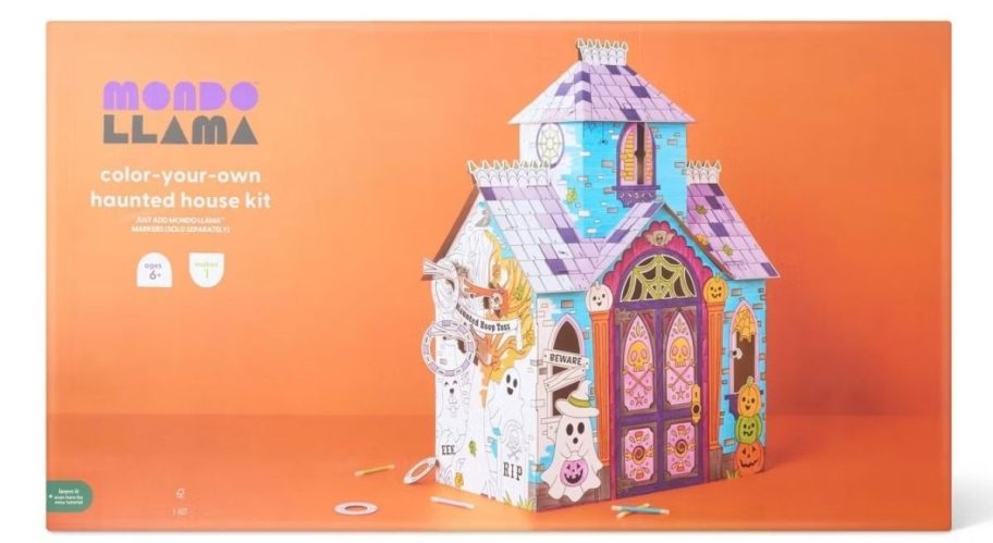 Mondo llama halloween house DIY
