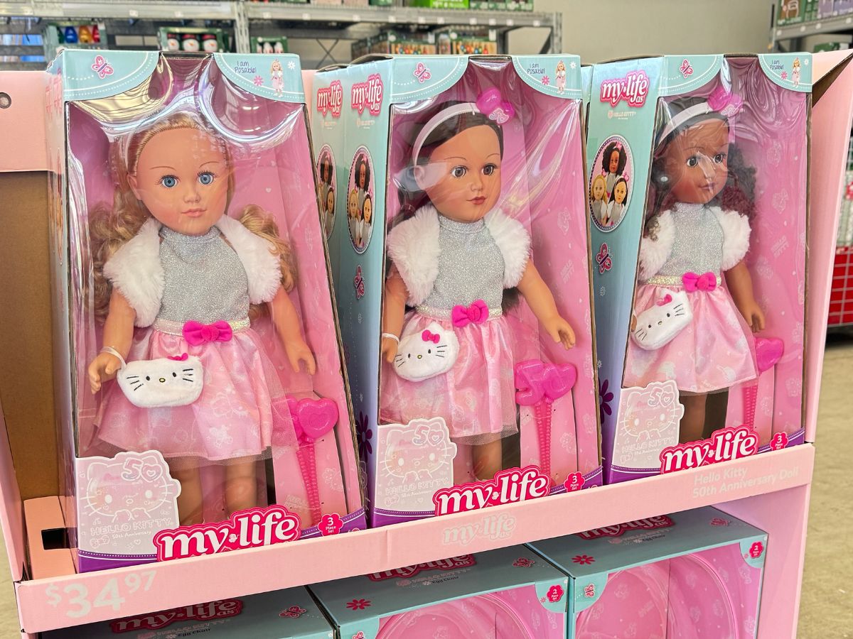 50th Anniversary My Life As Hello Kitty Dolls & Accessories Available NOW at Walmart