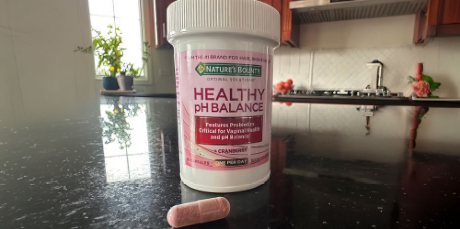 Nature’s Bounty Healthy PH Balance 30-Count Only $4 Shipped on Amazon (Reg. $15)