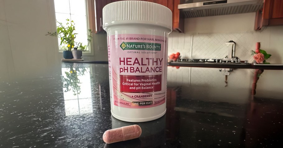 Nature’s Bounty Healthy PH Balance 30-Count Only $4 Shipped on Amazon (Reg. $15)