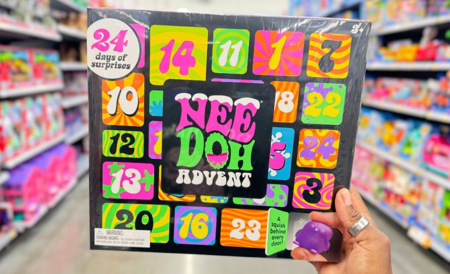 Advent Calendars Just $20 at Walmart | NeeDoh, Disney, Hello Kitty, & More