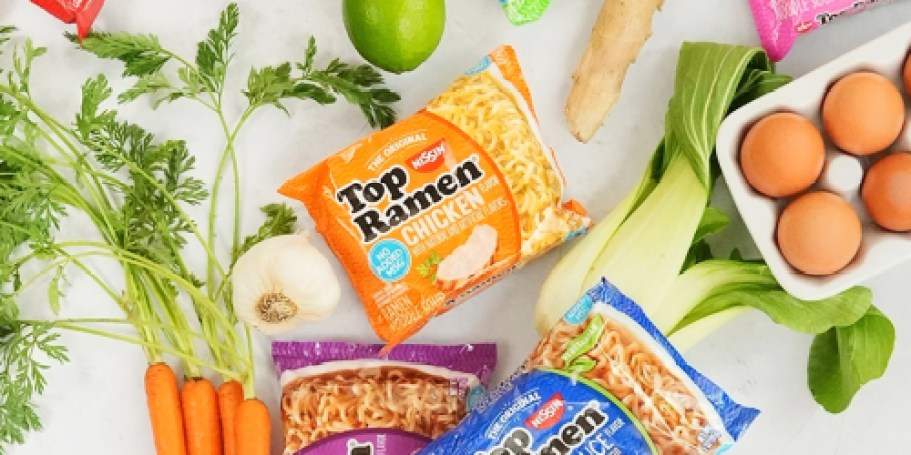 Nissin Top Ramen 24-Count Just $5 Shipped on Amazon