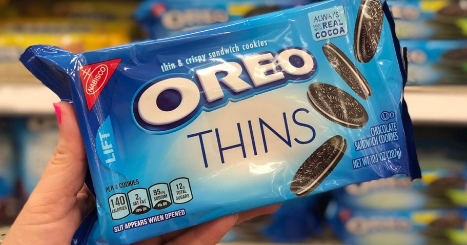 OREO Thins Cookies Family Size Just $3.74 Shipped on Amazon (+ Pumpkin Spice Available)