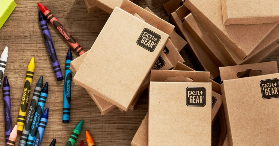 Pen+Gear Crayons Classroom Pack w/ 24 Individual Packs JUST $7 on Walmart.com (Reg. $22)