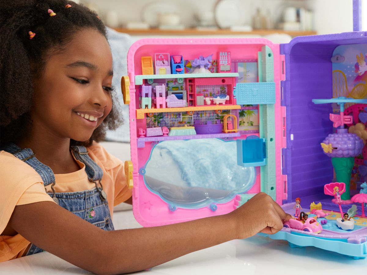 Polly Pocket Pollyville Suitcase Playset JUST $29.99 on Amazon or Target.com (Reg. $60)