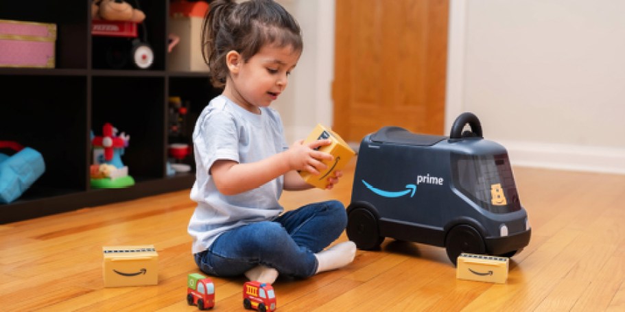 NEW Radio Flyer Amazon Delivery Van Ride-On Toy Just $39.99 Shipped