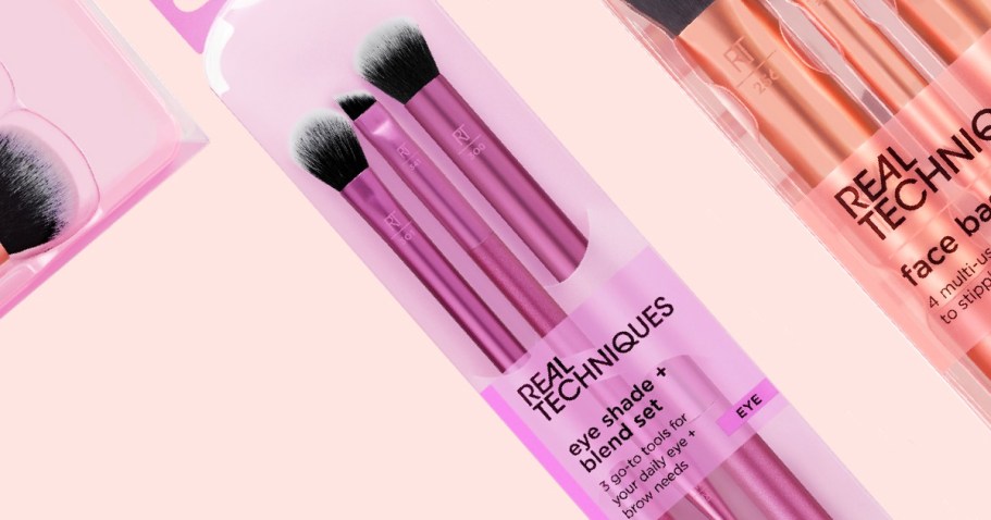 *HOT* Real Techniques Eyeshadow Brush Set Only $1.84 Shipped on Amazon (Reg. $9)