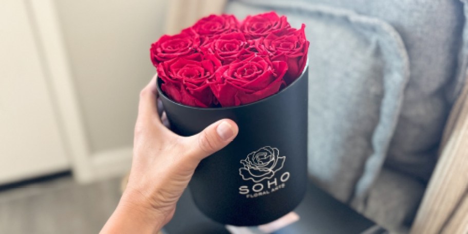 Preserved Rose Bouquets from $12 Shipped for Amazon Prime Members (Lasts for Years!)