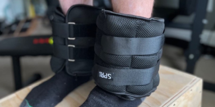 Adjustable 5-Pound Ankle Weights Just $6 on Walmart.com (Regularly $20)