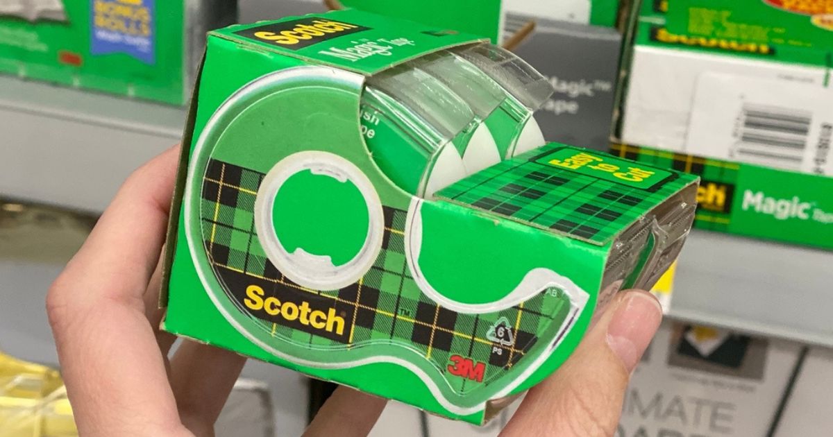 Scotch Magic Tape 6-Pack Just $6.81 Shipped for Prime Members ($1.14 Each)