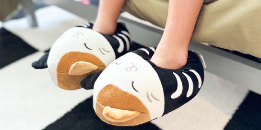 Squishmallow Halloween Slippers Only $9 on Walmart.com