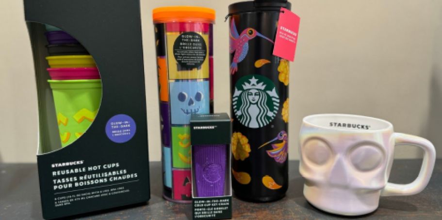 *NEW* Starbucks Halloween Cups Collection (Includes Several Glow in the Dark Options!)