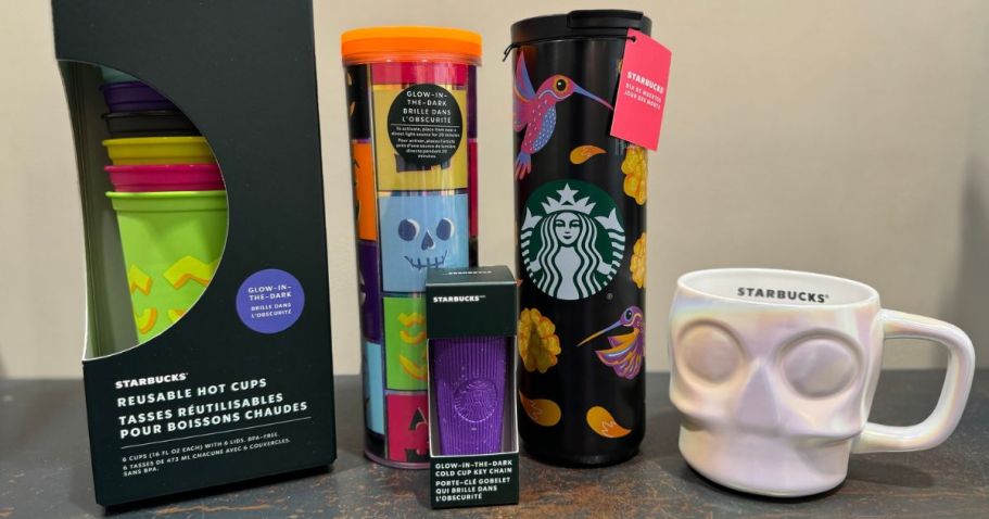 *NEW* Starbucks Halloween Cups Collection (Includes Several Glow in the Dark Options!)