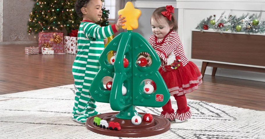 Step2 My First Christmas Tree w/ 12 Accessories Just $59.99 Shipped on Target.com (Will Sell Out!)