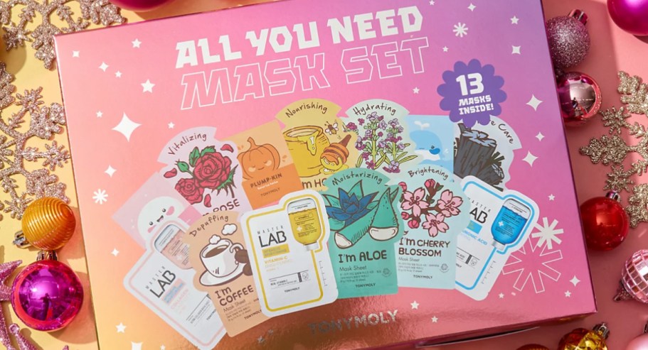 TONYMOLY Skincare Masks 13-Piece Gift Set Just $20 on Macys.com ($45 Value)