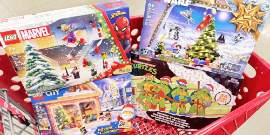 Target Advent Calendars from $29.99 (Disney, TMNT, Pokemon, LEGO, & More!)