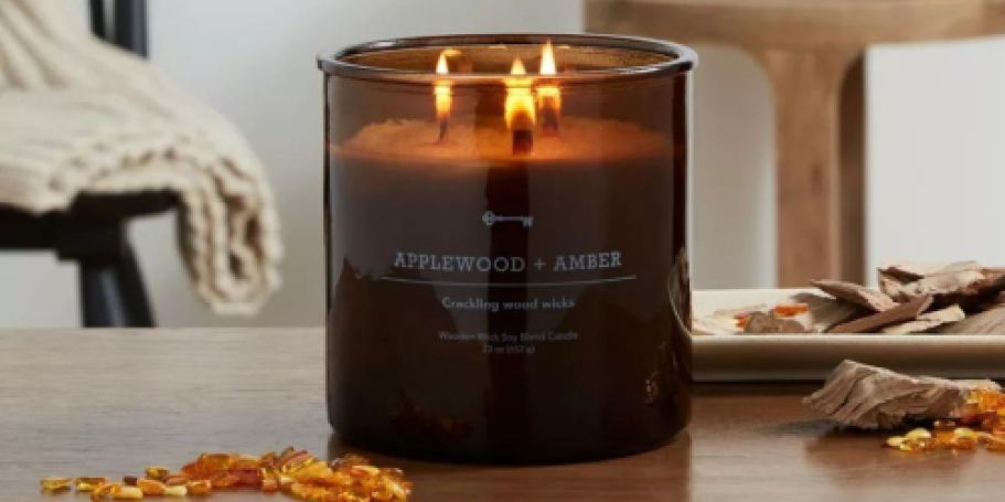 Hurry! Up to 60% Off Target Candles (Including Wood Wick Candles!)