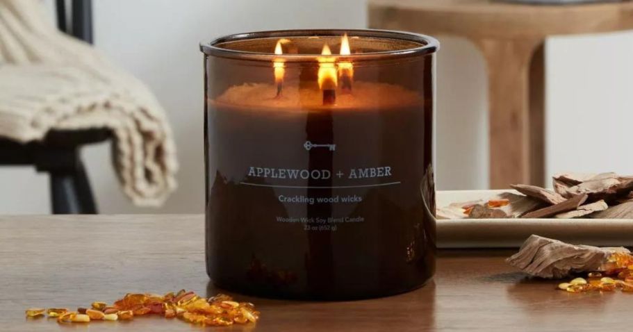 Hurry! Up to 60% Off Target Candles (Including Wood Wick Candles!)