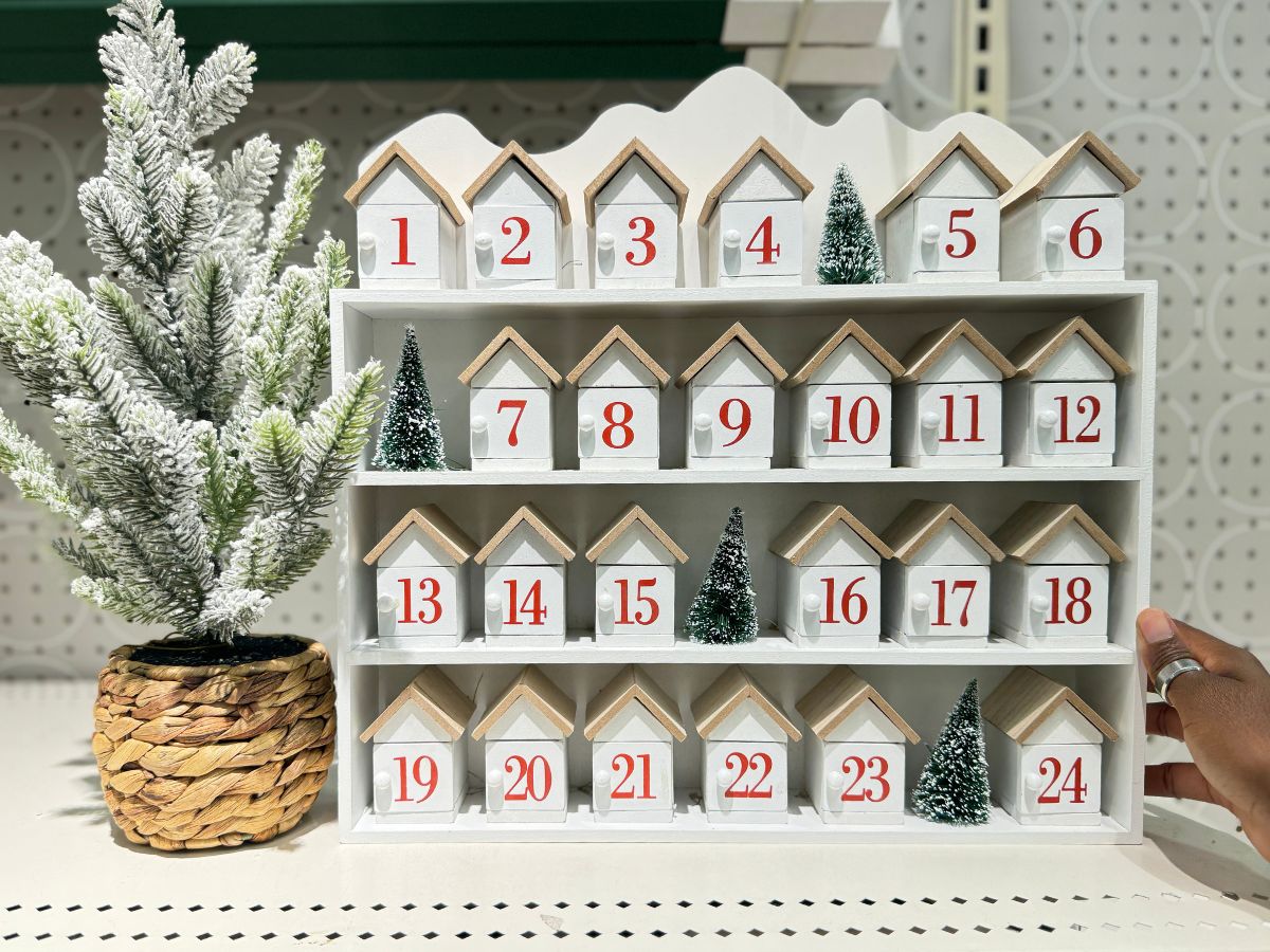 Christmas House deals Countdown Advent Threshold