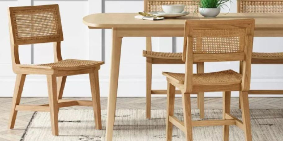 Up to 50% Off Target Furniture | Threshold Dining Chair from $55 Shipped (Reg. $110)