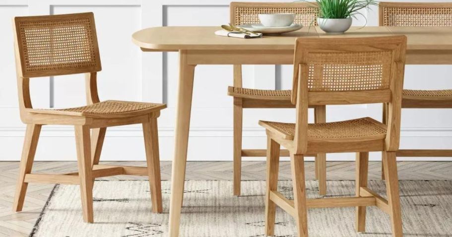 Up to 50% Off Target Furniture | Threshold Dining Chair from $55 Shipped (Reg. $110)