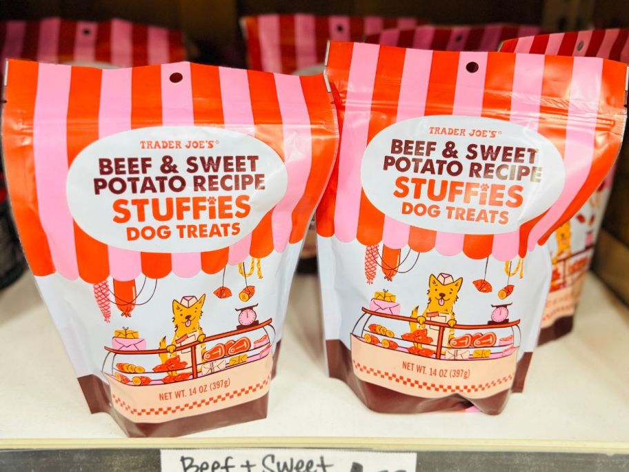 Trader Joe's Beef & Sweet Potato Recipe Dog treats