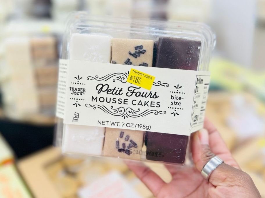 Trader Joe's Petit Fours Mousse Cakes