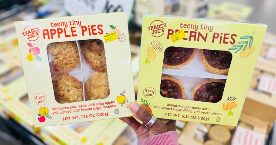 Trader Joe's Teeny Tiny Pies in Apple and Pecan