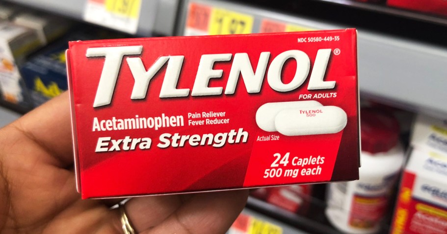 Tylenol Extra Strength Caplets 24-Count Only $1.60 Shipped w/ Stacking Amazon Coupons