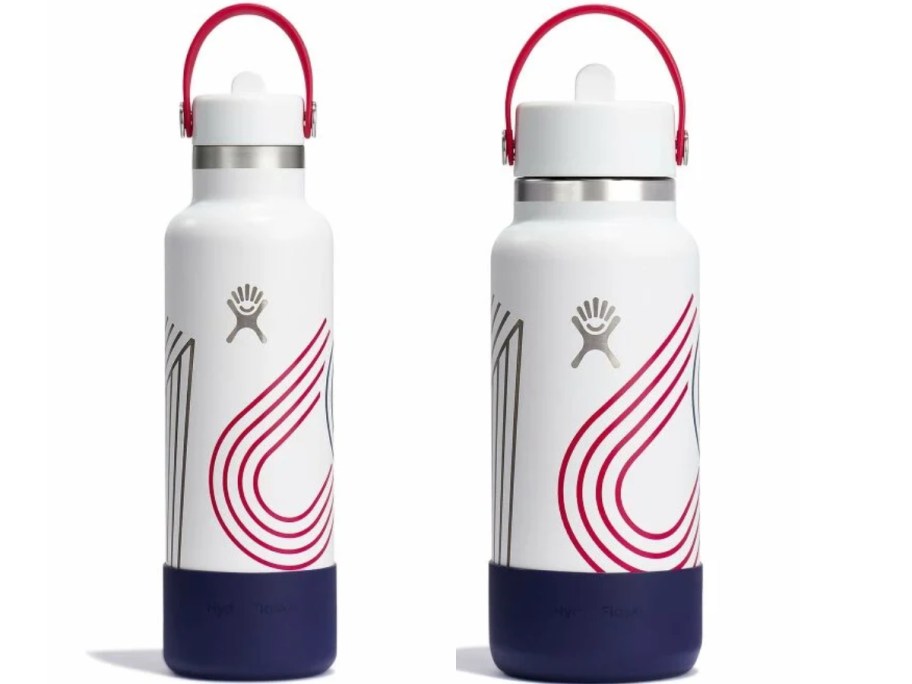 Hydro Flask USA 21oz and 32oz Standard Mouth Bottles w/ Flex Straw Lid