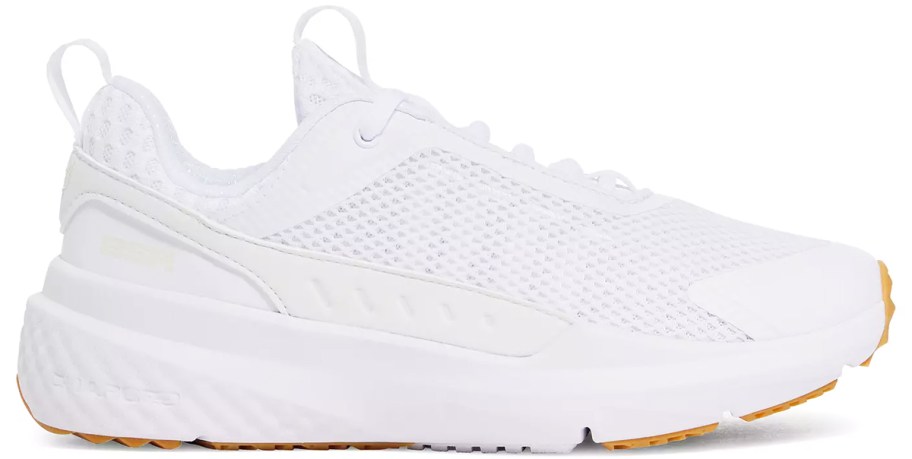 all white under armour sneaker