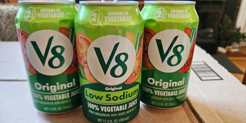 V8 Cans 6-Pack Just $2.86 Shipped on Amazon