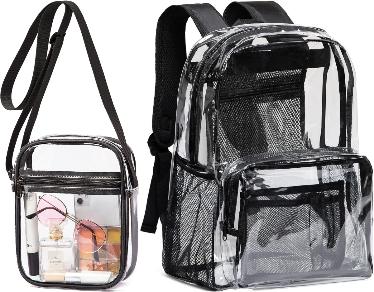 Ramira Gameday Clear Crossbody Bag