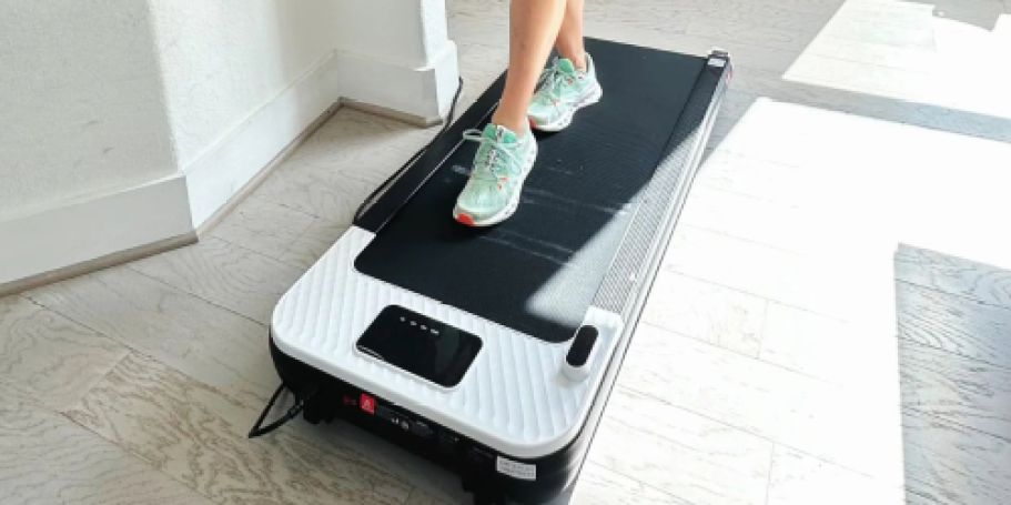 Walking Pad w/ Incline & Decline Modes Only $96 Shipped on Amazon (Reg. $250) | Great for Indoor Workouts