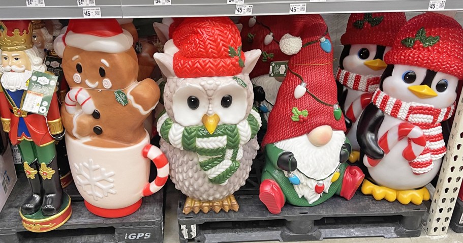 Christmas Blow Molds from $14.98 at Walmart