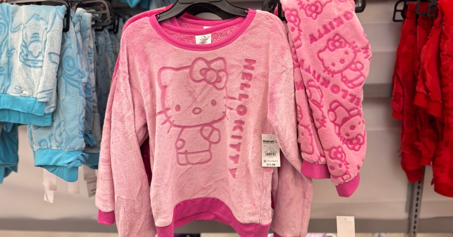 Girls Plush Character Sweaters or Pants Only $11.98 on Walmart.com + More