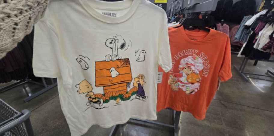 Walmart Halloween Clothes from $8.98 (Peanuts, Strawberry Shortcake, & More!)