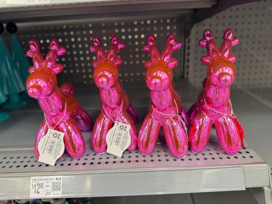 Walmart Pink Balloon Animal Reindeer