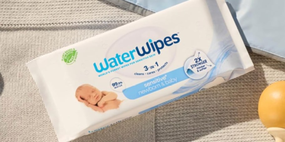 WaterWipes Baby Wipes 3-Pack Just $7.71 Shipped on Amazon (Reg. $13)