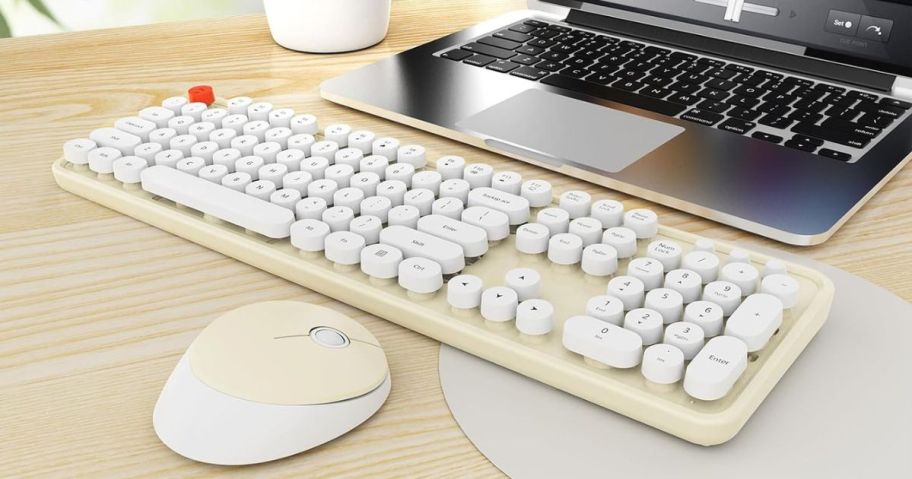 Wireless Keyboard and Mouse Combo