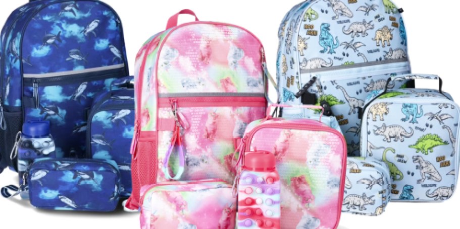 Wonder Nation Kids 5-Piece Backpack Sets from $11 on Walmart.com (Regularly $25)