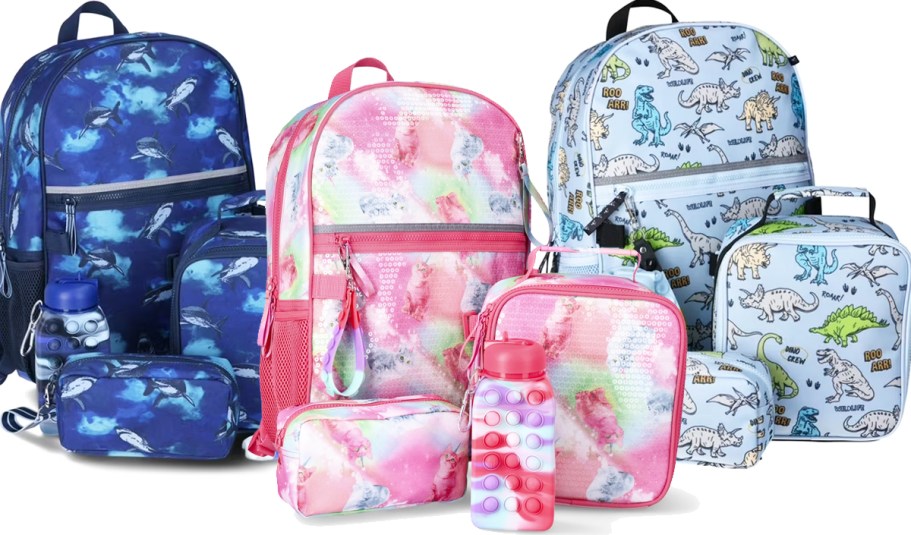 Wonder Nation Kids 5-Piece Backpack Sets from $11 on Walmart.com (Regularly $25)