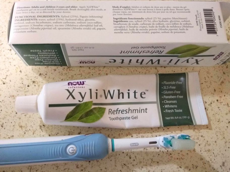 NOW Solutions XyliWhite Gel Toothpaste 6.4oz