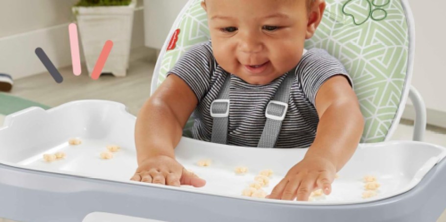 Fisher-Price SpaceSaver High Chair & Booster Seat Only $29.99 on Kohls.com (Reg. $60)